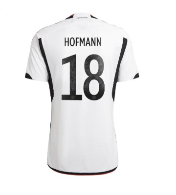 Niemcy Jonas Hofmann #18 Koszulka Podstawowych MŚ 2022 Krótki Rękaw